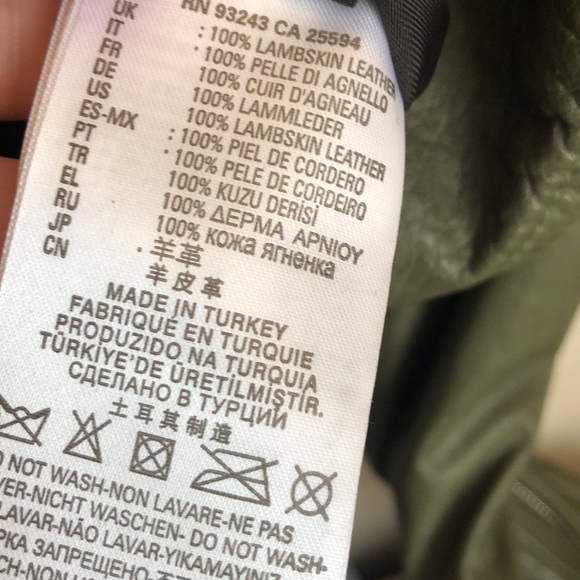 NWT Diesel Leather R-SERY Jacket - Picture 13 of 15